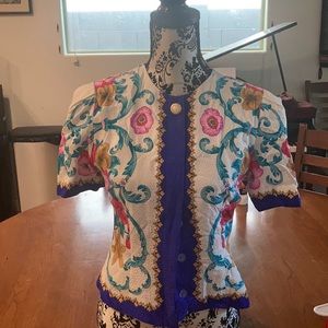 100% silk Cardigan by Talbots Petites in size 6